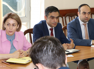 Հանդիպում՝  Արժույթի միջազգային հիմնադրամի հայաստանյան պատվիրակության ներկայացուցիչների հետ