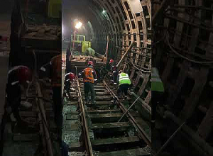 Когда город спит, работа в подземном городе набирает обороты