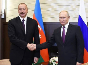 Президенты России и Азербайджана обсудили в Ашхабаде нагорно-карабахский конфликт