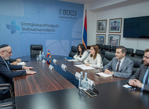 Առողջապահության նախարար Անահիտ Ավանեսյանն ընդունել է Իսրայելի դեսպանին