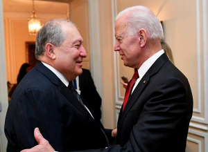 Արմեն Սարգսյանը ևս շնորհավորական ուղերձ է հղել ԱՄՆ նախագահ Ջոզեֆ Բայդենին