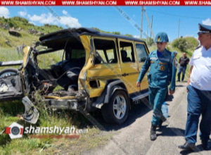 Սևան-Մարտունի ճանապարհին բախվել են «Mercedes G500» և «ЗИЛ»-ը․ կան վիրավորներ․ Shamshyan.com