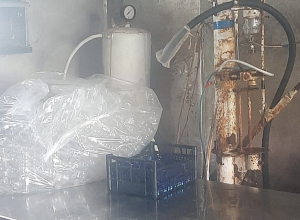 Կասեցվել է կաթնամթերքի արտադրամասի արտադրական գործունեությունը 