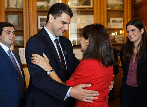 Երևանի քաղաքապետ Հրաչյա Սարգսյանը հանդիպել է Փարիզի քաղաքապետին