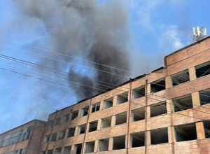 Խոշոր հրդեհ Էջմիածնում․ 6 մարտական հաշվարկ է մեկնել դեպքի վայր