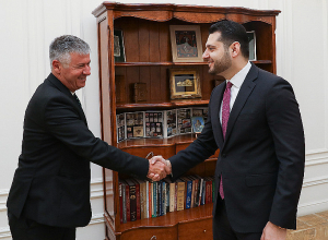 Амбарцум Матевосян обсудил новые перспективы сотрудничества с директором армянского офиса Азиатского банка развития