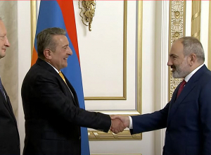 Никол Пашинян принял председателя ландтага земли Саксония-Анхальт Гуннара Шелленбергера