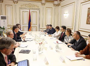 Ալեն Սիմոնյանն ընդունել է Եվրոպական խորհրդարանի արտաքին հարցերով կոմիտեի նախագահին