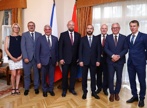 Միրզոյանը դեսպանությունում մասնակցել է հայ-չեխական հարաբերություններին նվիրված հանդիպմանը