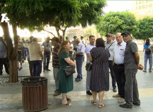 Արցախցիների բողոքի ակցիան կառավարության շենքի մոտ․ ՈՒՂԻՂ