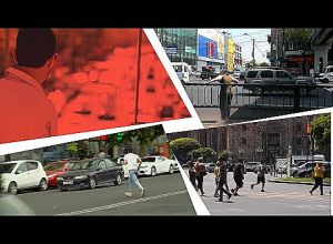 Գծից այն կողմ կամ փողոցն անցնելու հայկական ձեւը