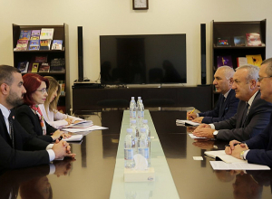 Վահրամ Դումանյանն այսօր ընդունել է Սիրիայի  դեսպան Նորա Արիսյանին