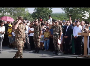 Սարդարապատի հուշահամալիրում նորակոչիկները երդվեցին