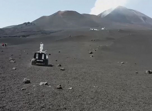 Էթնա լեռան լանջերին փորձարկվել են լուսնագնացներ