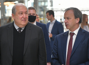 Արմեն Սարգսյանը շնորհավորել է Արկադի Դվորկովիչին ՖԻԴԵ-ի նախագահի պաշտոնում վերընտրվելու առթիվ