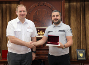 «Հարավկովկասյան երկաթուղի» ՓԲԸ գլխավոր տնօրենը «Համագործակցություն, փոխգործակցություն» մեդալով է պարգևատրել ԱԻ նախարարին