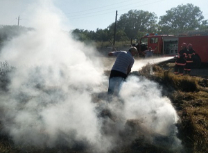 Այրվել է մոտ 2 տ անասնակեր
