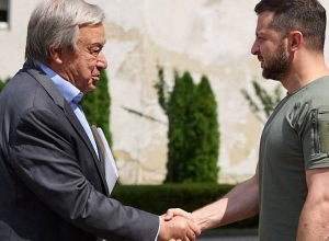 Президент Украины и генсек ООН обсудили ситуацию вокруг Запорожской АЭС