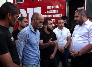 ԱԻ նախարարը հանդիպել է «Սուրմալուի» պայթյունից հետո անհետ կորած համարվողի հարազատներին