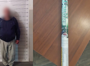 Фейерверк во время тихого часа в Горисе