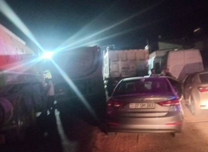 Բեռնատարների վարորդները փակել են Սիսիանի ճանապարհը և բողոքի ակցիա են իրականացնում