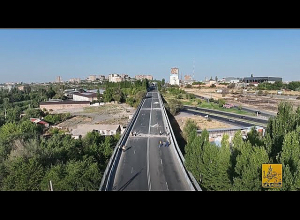 Թբիլիսյան խճուղուց Աճառյան փողոց տանող ու Մ4 միջպետական ճանապարհին կապող կամուրջը փակ է