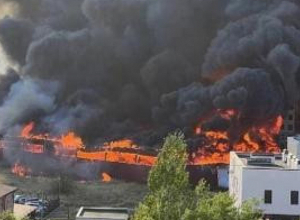 Ռուսաստանում մեծ շուկա է այրվում․ լսվում են պայթյուններ