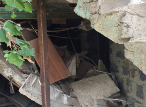 Քաղսիի տներից մեկում առաստաղը փլուզվել է