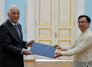 Новоназначенный посол Филиппин вручил верительные грамоты президенту Ваагну Хачатуряну