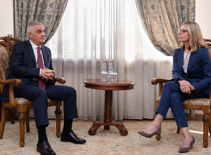 Вице-премьер Мгер Григорян принял участие в приёме, посвященном 30-летию партнерства РА и группы ВБ