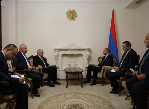 Секретарь СБ Армен Григорян вчера встретился с российским сопредседателем Минской группы ОБСЕ Игорем Ховаевым