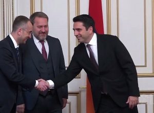 Ален Симонян принял Председателя Законодательного собрания Санкт-Петербурга