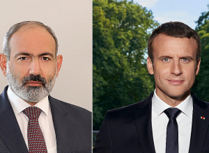 Никол Пашинян провёл телефонный разговор с Эммануэлем Макроном