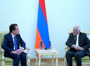 Նախագահ Վահագն Խաչատուրյանին հավատարմագրերն է հանձնել Վիետնամի նորանշանակ դեսպանը
