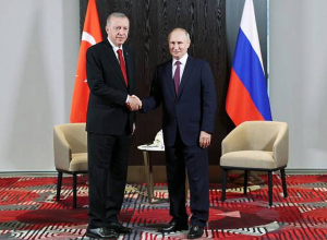 В Самарканде началась встреча Путина и Эрдогана