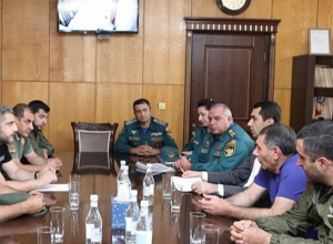 ԱԻ նախարարն այցելել է պատերազմից տուժած Վարդենիս