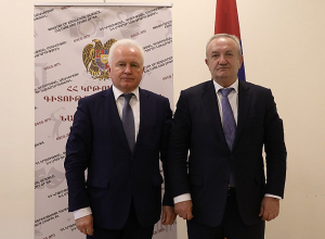 Նախարար Վահրամ Դումանյանն ընդունել է ՌԴ պատվիրակությանը