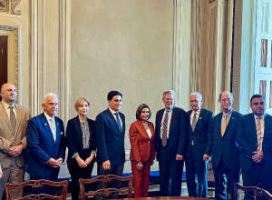 Միջազգային իրավական հարցերով ՀՀ ներկայացուցիչը հանդիպել է Նենսի Փելոսիի, Ֆրենկ Փալոունի հետ