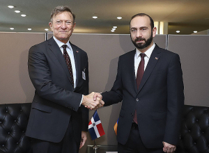 Հայաստանի Հանրապետության ԱԳ նախարարի հանդիպումը Դոմինիկյան Հանրապետության արտաքին հարաբերությունների նախարարի հետ