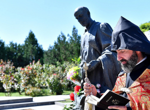 Կոմիտաս Վարդապետի 153-ամյակի առթիվ հոգեհանգստյան կարգ անցկացվեց