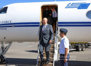 Հունաստանի արտաքին գործերի նախարարը ժամանեց Երևան