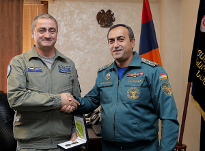 Իջևանի «Գյոկչի» հանդամասում հրդեհի մարման աշխատանքների համար պարգևատրվել են ՊՆ զինծառայողներ․ ԱԻՆ