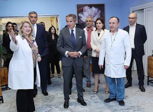 Ուռուցքաբանության ազգային կենտրոն է այցելել Ատոմային էներգիայի միջազգային գործակալության գլխավոր տնօրեն Ռաֆայել Գրոսսը