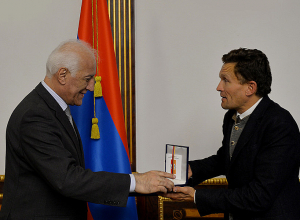 Նախագահ Վահագն Խաչատուրյանն ընդունել է «LE FIGARO MAGAZINE» պարբերականի փոխտնօրենին