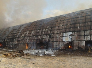 Երևանի Բագրատունյաց պողոտայում հրդեհ է բռնկվել․ հայտարարվել է հրդեհի բարդության «1 ԲԻՍ» կանչ