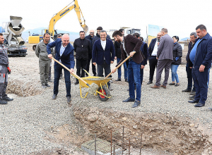 Անասնապահական խոշոր համալիր է կառուցվում Տաշիր համայնքում․ այսօր տեղադրվել է քարե առաջին բլոկը