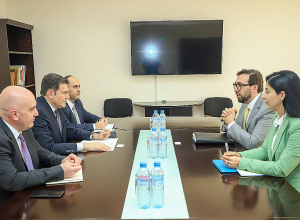 ՀՀ ԱԳ նախարարի տեղակալը ընդունել է Վրաստանում ՆԱՏՕ-ի Կապի գրասենյակի ղեկավարին