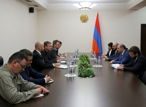 Секретарь СБ Армен Григорян встретился с членами Миссии ЕС по технической оценке