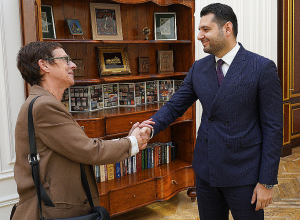 Փոխվարչապետ Մաթևոսյանը ընդունել է Հայաստանում Ֆրանսիայի դեսպանին