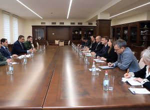 Սուրեն Պապիկյանն ընդունել է ԵՄ տեխնիկական գնահատման առաքելության անդամներին